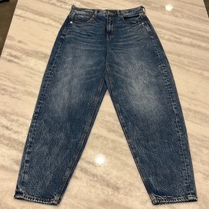 American eagle loose fit mom jean.